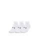 UNDER ARMOUR 3-Packs Essential Low Cut Socks White