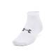 UNDER ARMOUR 3-Packs Essential Low Cut Socks White