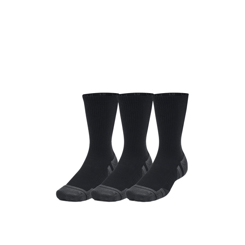 UNDER ARMOUR 3-Packs Performance Tech Crew Socks Black