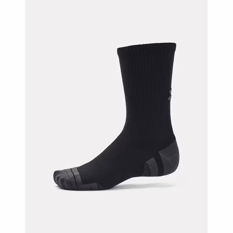 UNDER ARMOUR 3-Packs Performance Tech Crew Socks Black