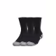 UNDER ARMOUR 3-Packs Performance Tech Crew Socks Black/Grey