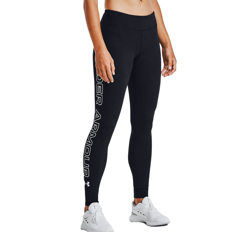 UNDER ARMOUR Favorite Wordmark Leggings Black