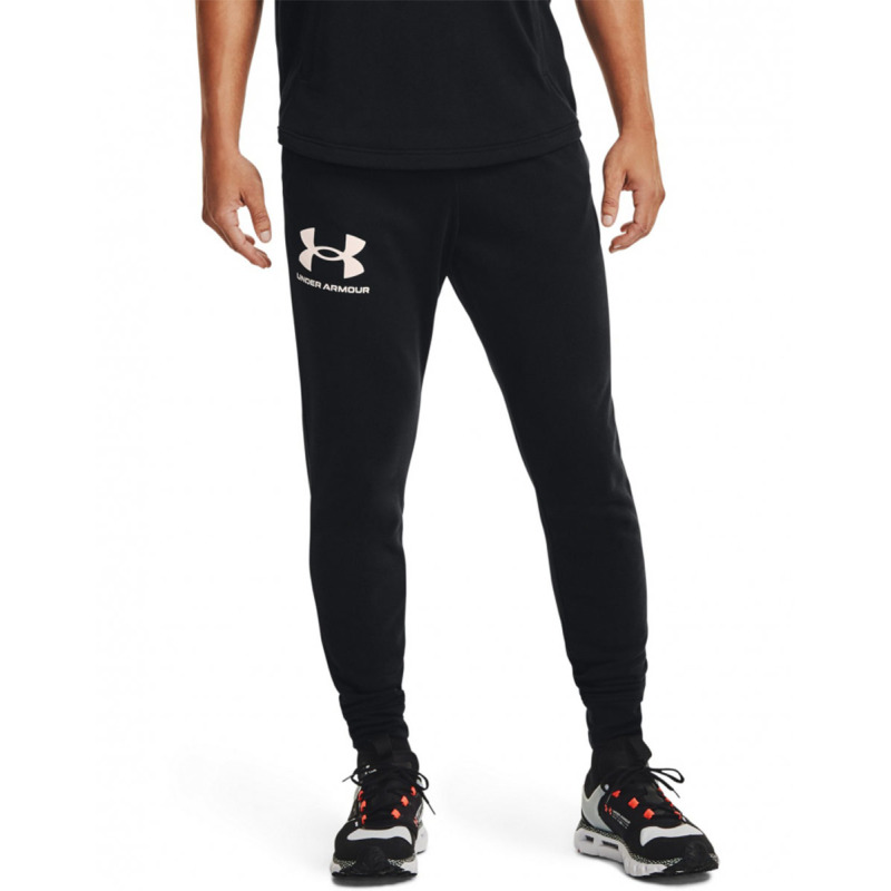 UNDER ARMOUR Rival Terry Jogger Black