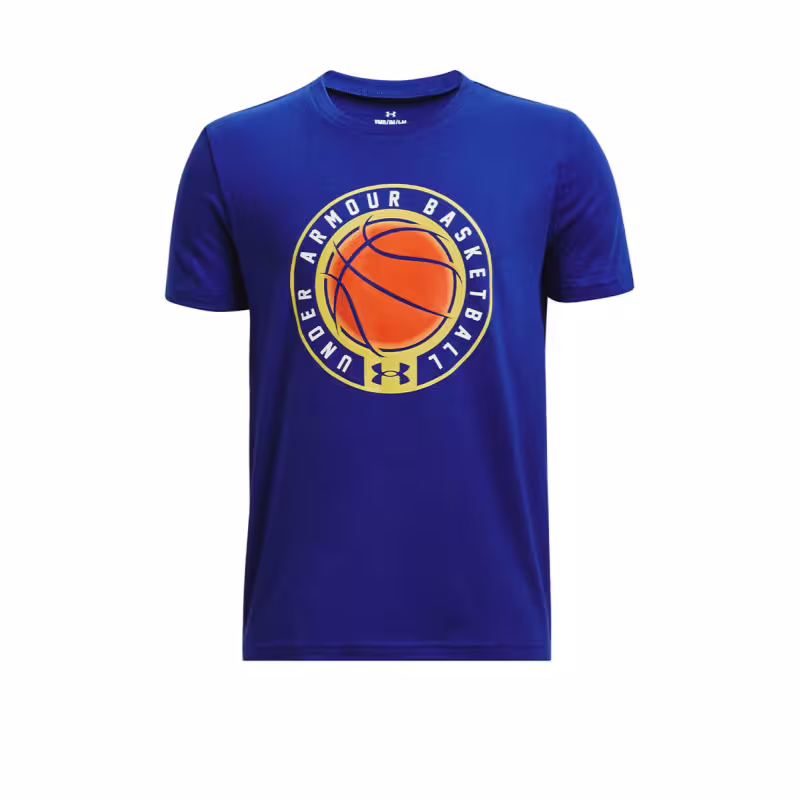 UNDER ARMOUR Basketball Icon Tee Blue