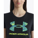 UNDER ARMOUR Sportstyle Logo Tee Black/Green