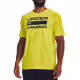 UNDER ARMOUR Team Issue Wordmark Tee Yellow