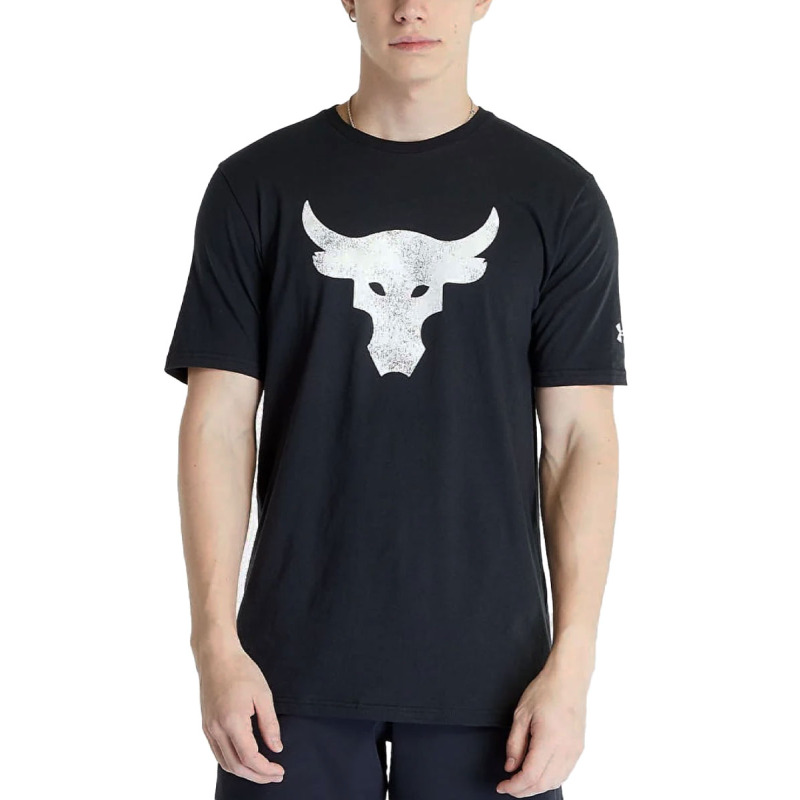 UNDER ARMOUR x Project Rock Brahma Bull Tee Black