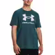 UNDER ARMOUR Sportstyle Logo Tee Dark Turquoise
