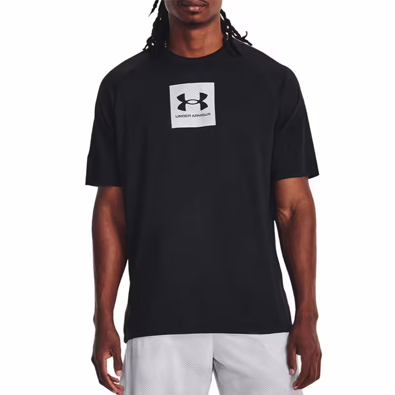 UNDER ARMOUR Tech Print Fill Tee Black
