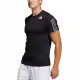 ADIDAS Primeblue Aeroready 3-Stripes Slim Tee Black