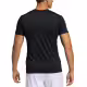 ADIDAS Primeblue Aeroready 3-Stripes Slim Tee Black