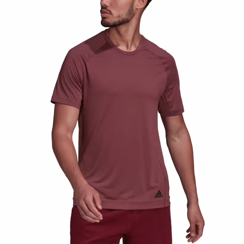 ADIDAS Yoga Training Tee Burgundy