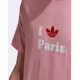 ADIDAS Paris Trefoil Tee Pink
