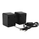 Тонколони Kisonli L-1030, AUX, 2x2.5W, Черен - 22242
