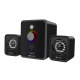 Тонколони Kisonli U-3000BT, Bluetooth, AUX, 5W+2x3W, Различни цветове - 22222