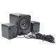 Тонколони Kisonli U-3100, AUX, 3W+2x2W, Черен - 22223