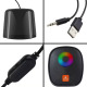 Тонколони Kisonli X11, AUX, 2x3W, Черен - 22228