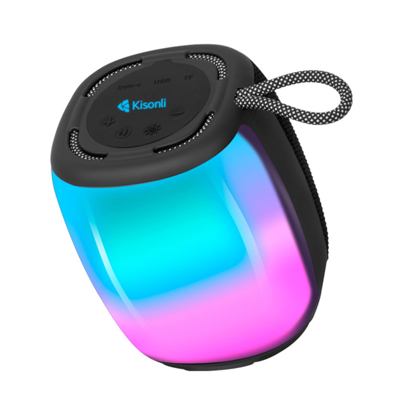 Тонколона Kisonli Q18, Bluetooth, USB, SD, FM, AUX, Черен - 22263