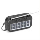 Тонколона Kisonli SC-01, Bluetooth, FM, AUX, Черен - 22261