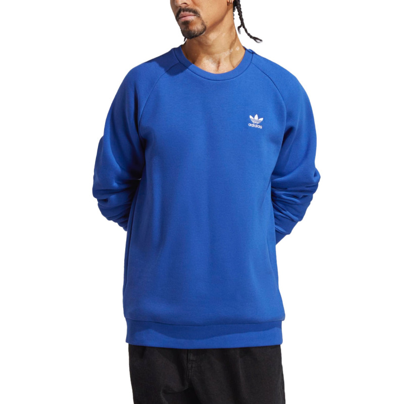 ADIDAS Originals Trefoil Essentials Crew Neck Sweatshirt Blue