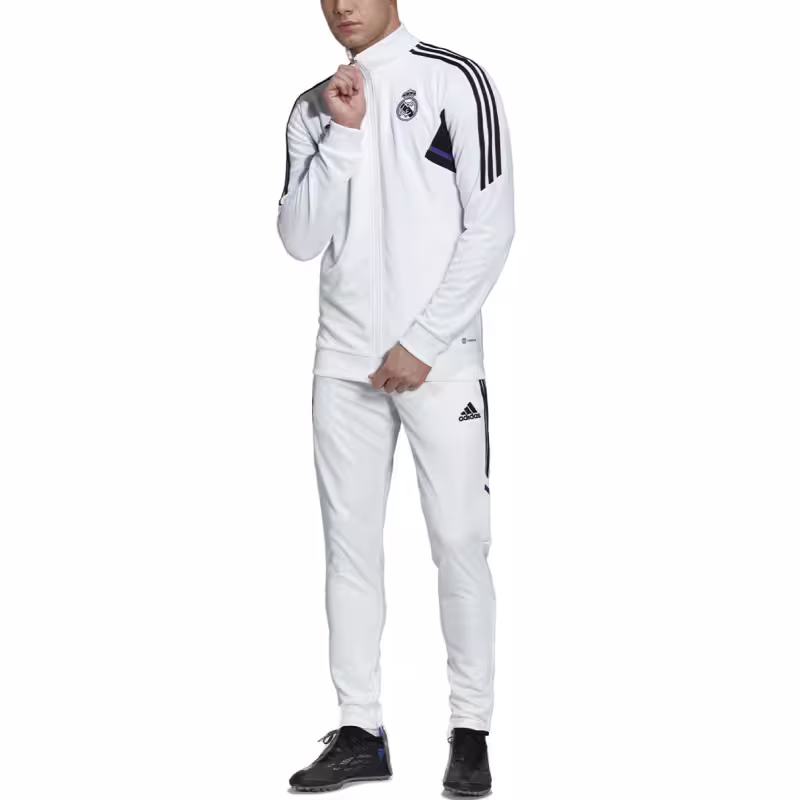 ADIDAS x Real Madrid Aeroready Training Tracksuit White
