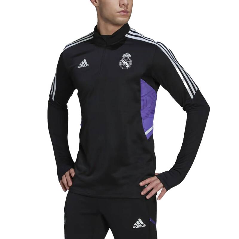 ADIDAS x Real Madrid Official Training Top Black