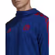 ADIDAS x FC Bayern Munchen Pre Match Hooded Jacket Blue