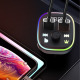 FM Трансмитер Earldom ET-M85, Bluetooth, USB, 3.1A, Черен - 17772