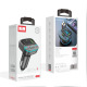FM Трансмитер Earldom ET-M85, Bluetooth, USB, 3.1A, Черен - 17772