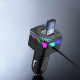 FM Трансмитер Earldom ET-M98, Bluetooth, USB, Type-C, 3.1A, С кабел 3 в 1, Черен - 17768