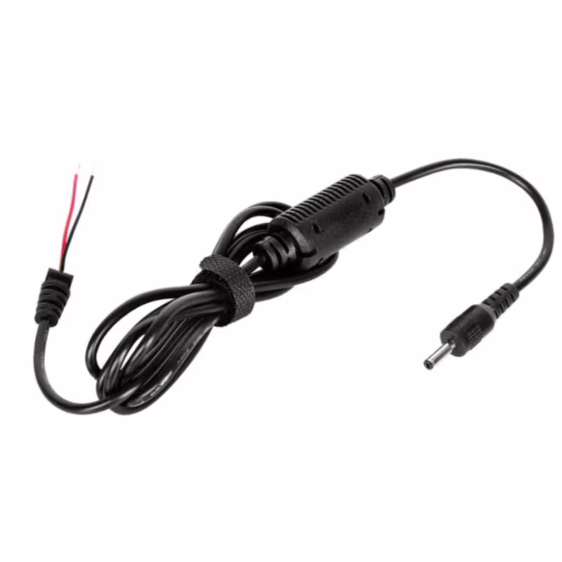 Захранващ кабел за адаптер, лаптоп, прав, 3,5x1,5мм(ж), 2 жила, 1,2m