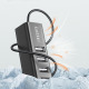 USB хъб Earldom ET-HUB14, USB 2.0, 4 Порта, Черен - 12067