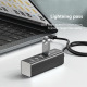 USB хъб Earldom ET-HUB14, USB 2.0, 4 Порта, Черен - 12067