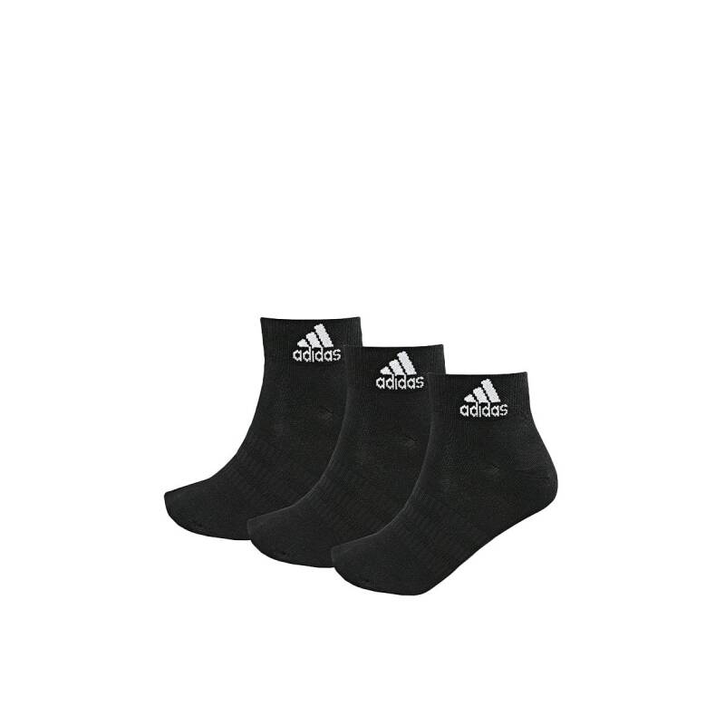 ADIDAS 3-Packs Training Ankle Socks Black