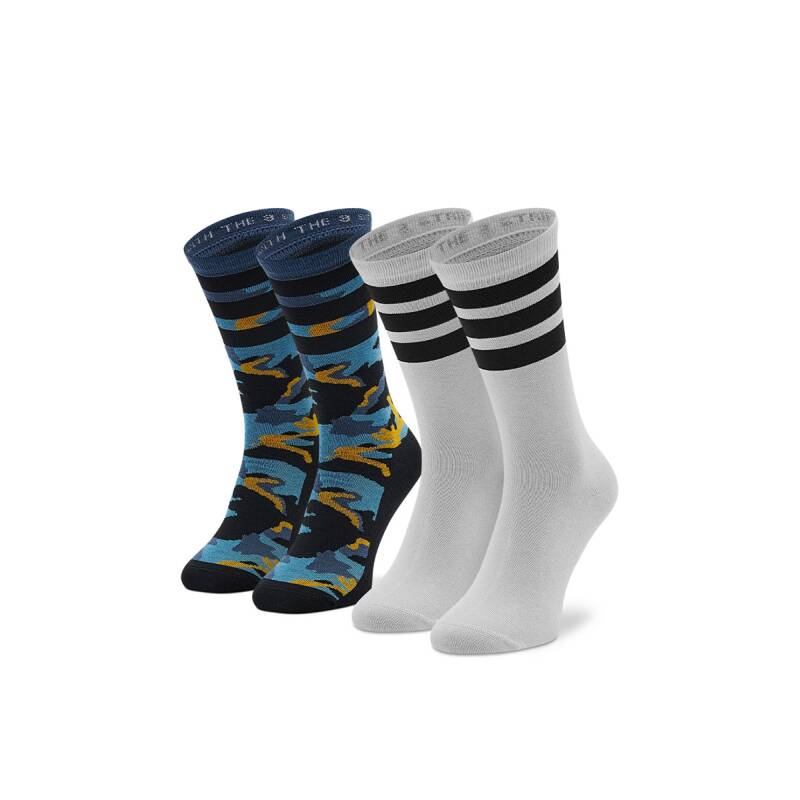 ADIDAS 2-Packs Camo Crew Socks Multicolor
