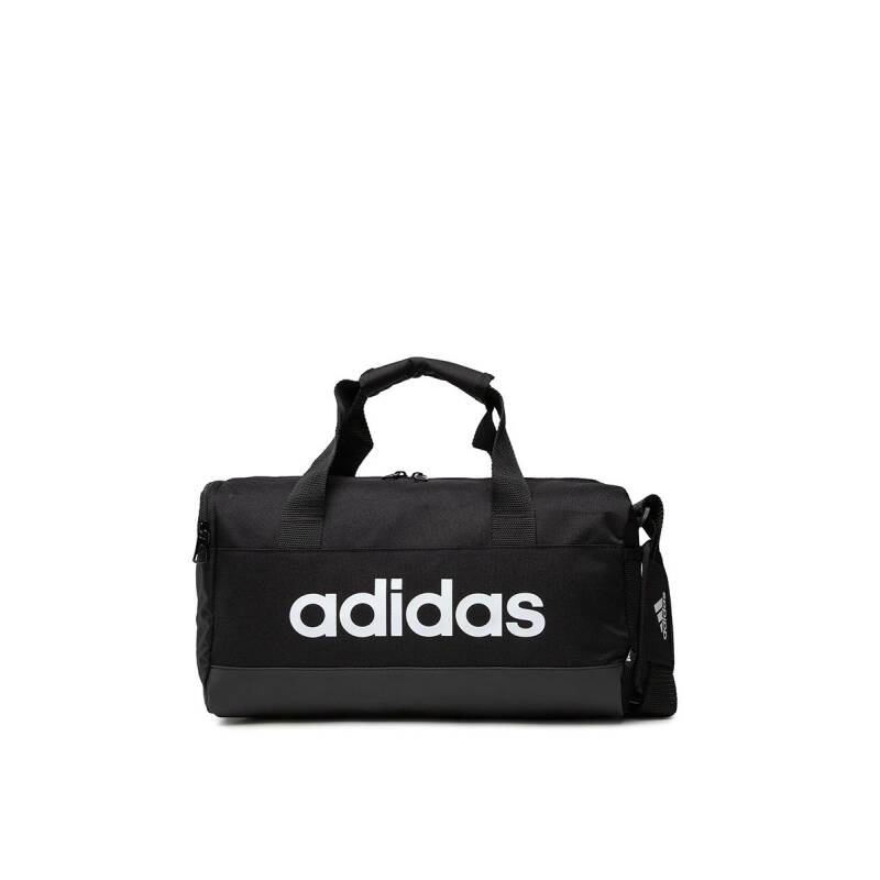 ADIDAS Essentials Linear Logo Duffel Bag XS Black
