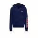 ADIDAS Sportswear Linear Logo Full-Zip Hoodie Blue