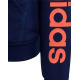 ADIDAS Sportswear Linear Logo Full-Zip Hoodie Blue