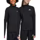 ADIDAS Essentials Aeroready Half-Zip Long Sleeve Blouse Black
