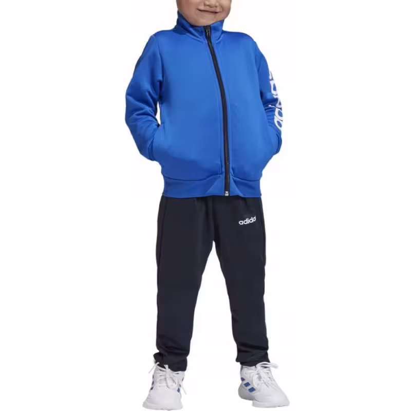 ADIDAS Sportswear Linear Logo Pes Tracksuit Blue