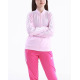 ADIDAS Essentials 3-Stripes Tracksuit Pink