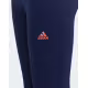 ADIDAS Essentials Linear Logo Cotton Leggings Blue