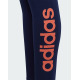 ADIDAS Essentials Linear Logo Cotton Leggings Blue