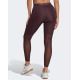 ADIDAS Techfit V-Shaped Elastic 7/8 Leggings Burgundy
