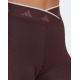 ADIDAS Techfit V-Shaped Elastic 7/8 Leggings Burgundy