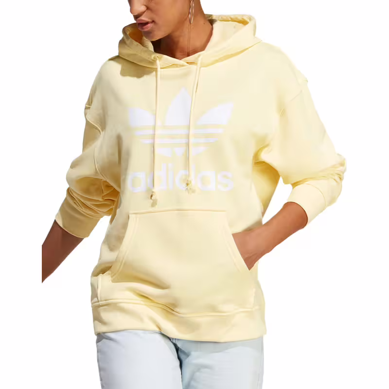 ADIDAS Originals Adicolor Trefoil Hoodie Yellow