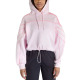 ADIDAS Originals Aloxe Cropped Hoodie Pink