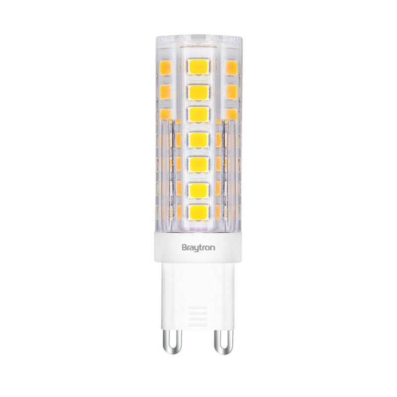 Лампа LED Braytron, клас F, цокъл G9, 220VAC, 6,5W, 4000K