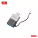 Преходник Earldom ET-OT72, USB (F) към Type-C, OTG, Черен - 40366