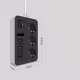 Разклонител Earldom ES-SC07, 3 гнезда, CEE 7/3, 6 х USB, 2м., Черен - 40378